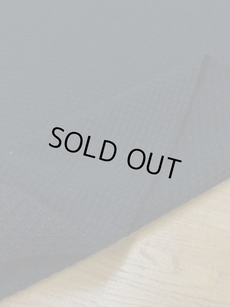 画像5: 生地:スクエアワッフルニット(黒) (5)