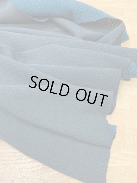 画像7: 生地:裏ひし形ニット(濃紺/緑) (7)