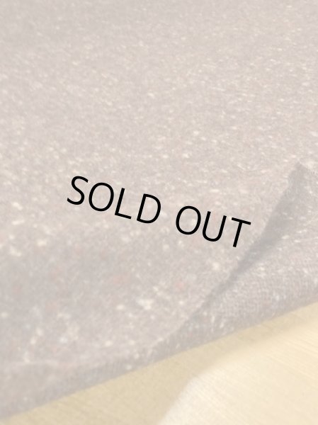 画像4: 生地: カラーネップ入りウール(茶) (4)