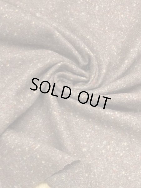 画像5: 生地: カラーネップ入りウール(茶) (5)