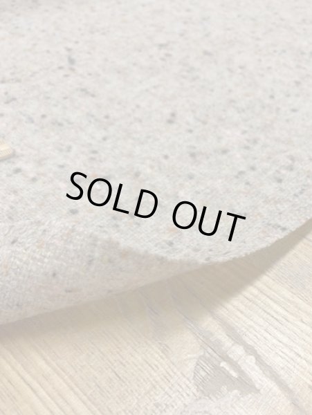 画像3: 生地： カラーネップ入りウール（ベージュ） (3)