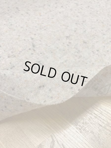 画像4: 生地： カラーネップ入りウール（ベージュ） (4)