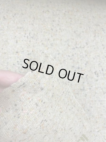 画像5: 生地： カラーネップ入りウール（ベージュ） (5)