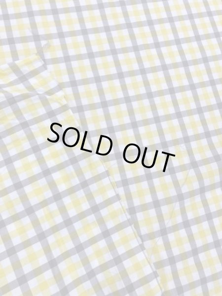 画像4: 生地:チェック柄コットン(イエローベージュ) (4)