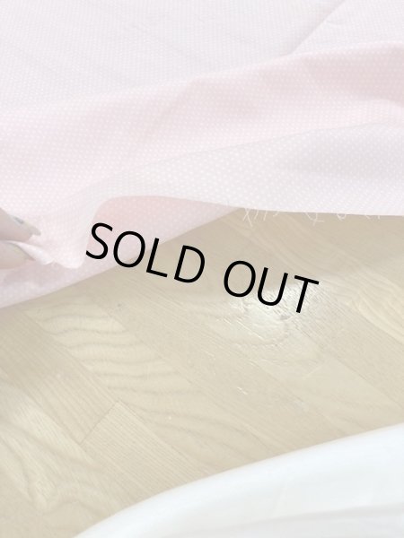 画像5: 生地:ドット柄コットンリネン(ピンク) (5)