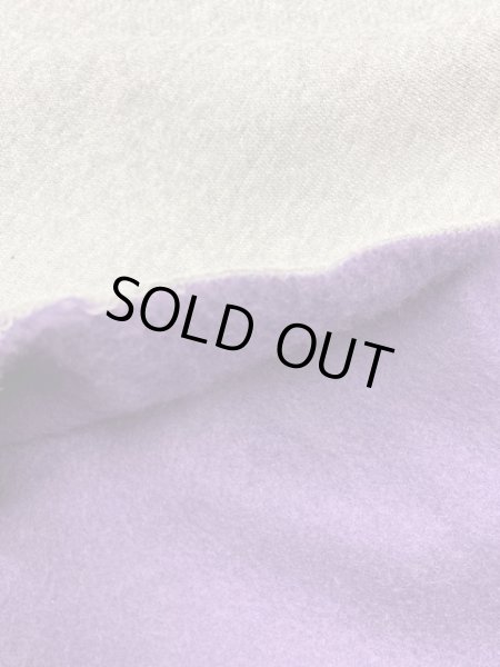 画像5: 生地:裏起毛裏毛(グレー/紫) (5)