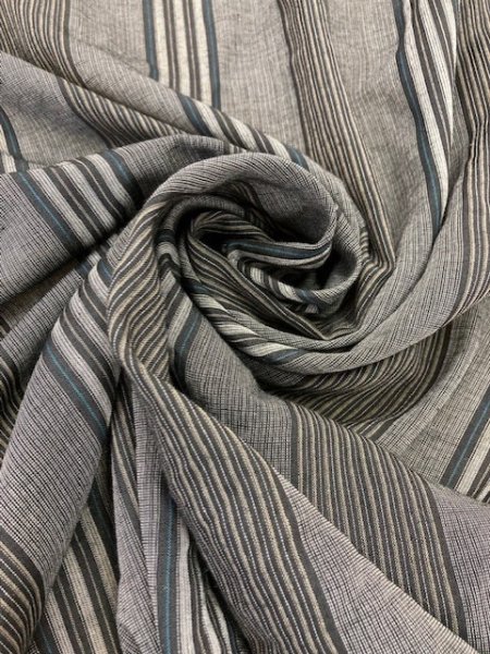 画像6: 生地:和風ストライプ(黒) (6)