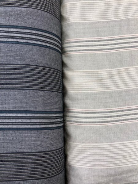 画像7: 生地:和風ストライプ(黒) (7)