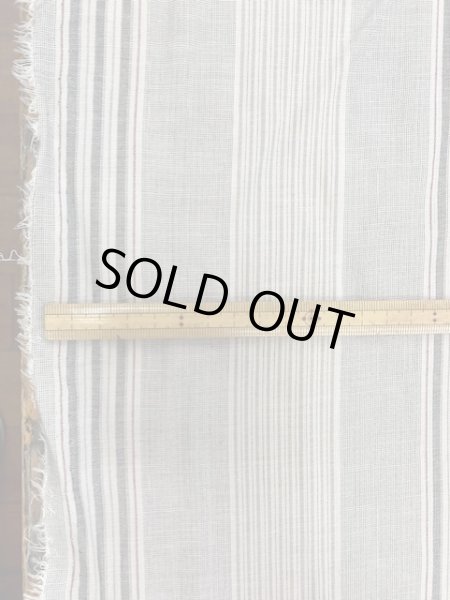 画像2: 生地:和風ストライプ(ライトグレー) (2)