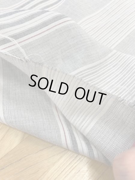 画像4: 生地:和風ストライプ(ライトグレー) (4)