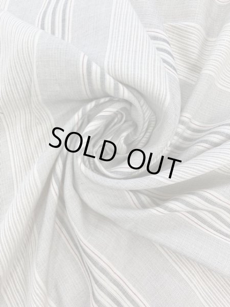 画像7: 生地:和風ストライプ(ライトグレー) (7)