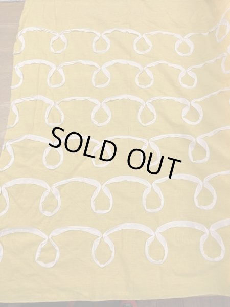 画像4: 生地:テープ付コットン(黄) (4)