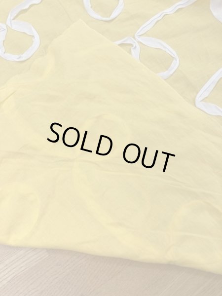 画像5: 生地:テープ付コットン(黄) (5)