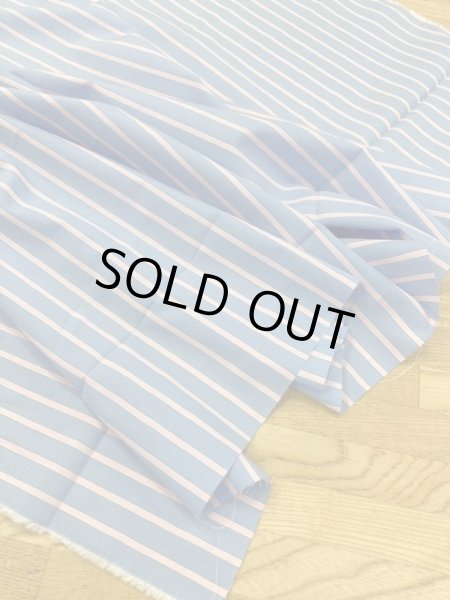 画像6: 生地:ダブルストライプ柄(水色/ピンク) (6)