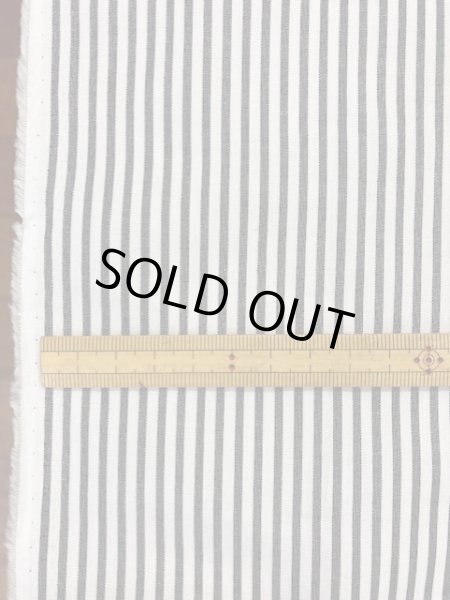 画像3: 生地:ストライプ柄小(白/グレー) (3)