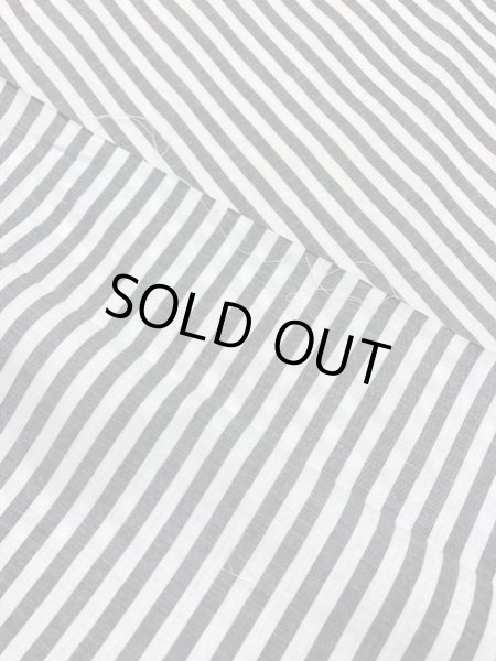 画像3: 生地:ストライプ柄中(白/グレー) (3)