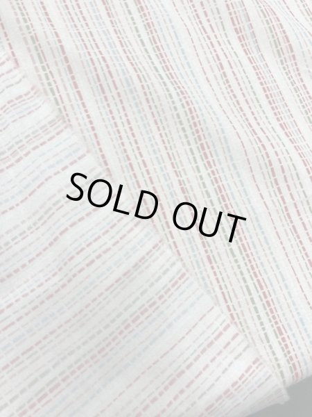 画像3: 生地：ストライプ和柄（白／オレンジ系） (3)