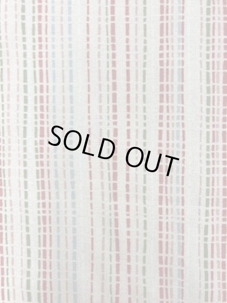 画像5: 生地：ストライプ和柄（白／オレンジ系） (5)