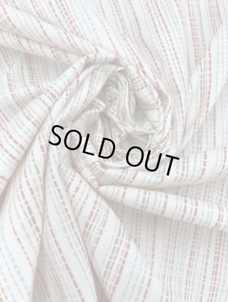 画像6: 生地：ストライプ和柄（白／オレンジ系） (6)