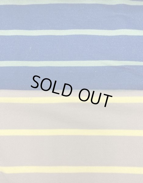 画像6: 生地:ボーダー裏毛ニット(グレー/黄) (6)