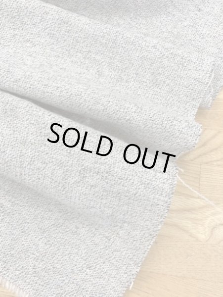 画像5: 生地：ウールツイードストレッチ（薄いグレー） (5)