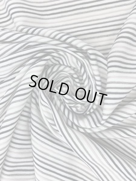 画像6: 生地:マルチボーダー(白/モノトーン) (6)