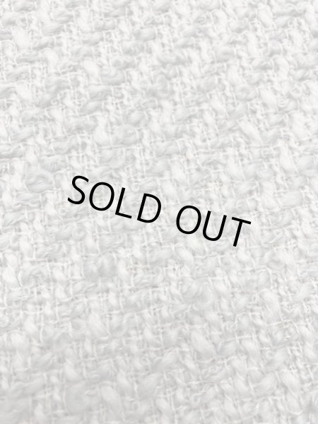 画像3: 生地:変わり織りウール(ライトグレー) (3)