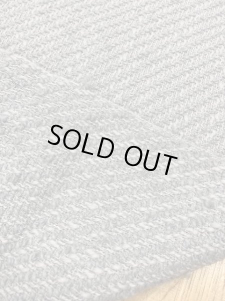 画像5: 生地:変わり織りウール(ライトグレー) (5)