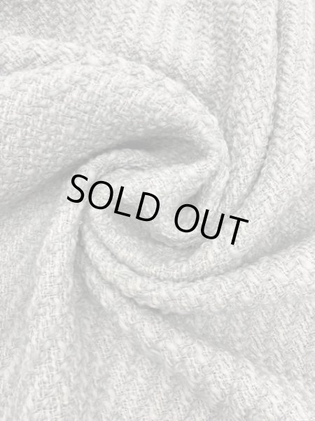 画像6: 生地:変わり織りウール(ライトグレー) (6)