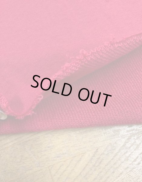 画像3: 生地:ミニ裏毛(赤) (3)