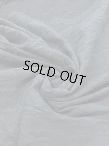 画像7: 生地:綿ひし形パッチワーク(黒) (7)