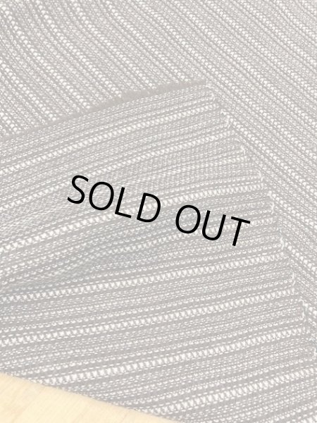 画像4: 生地： ボーダーウール（茶系） (4)