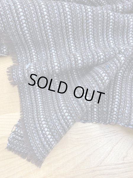 画像5: 生地： ボーダーウール（茶系） (5)