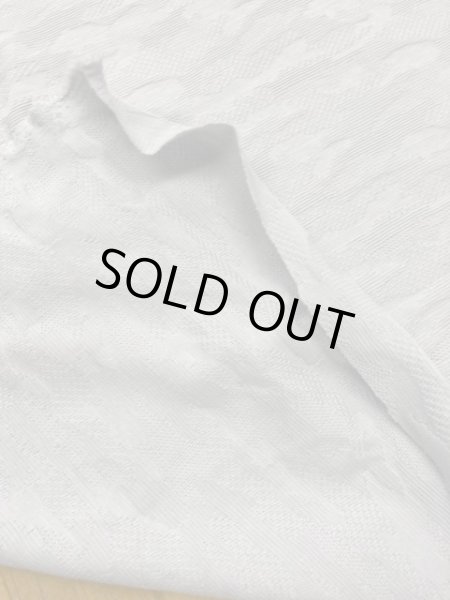 画像3: 生地:迷彩ジャガードニット(ライトグレー) (3)