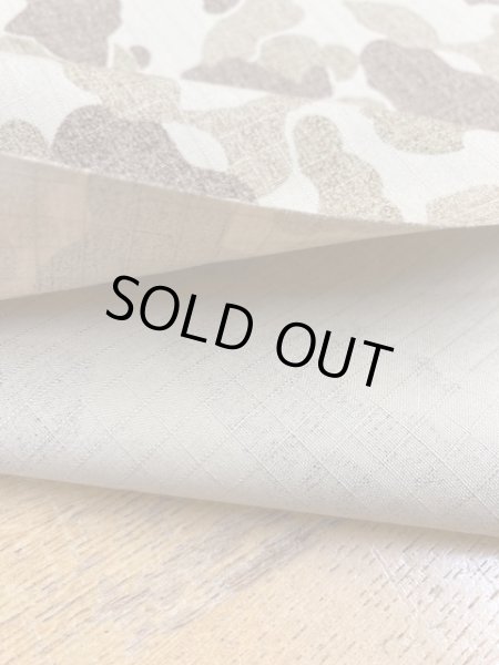 画像4: 生地： 迷彩柄綿リップストップ（ベージュ） (4)