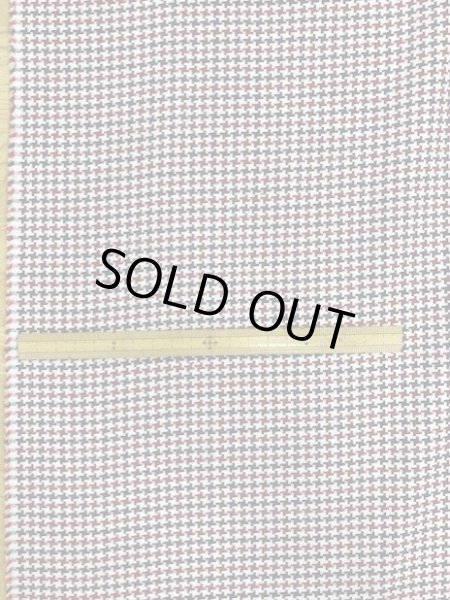 画像2: 生地:綿ジャガード(赤系) (2)