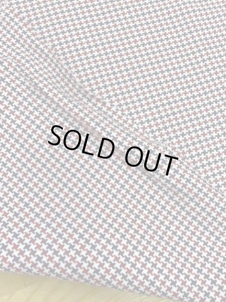 画像3: 生地:綿ジャガード(赤系) (3)