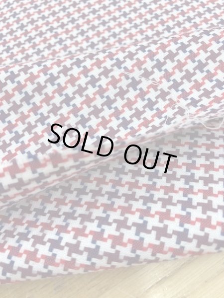 画像4: 生地:綿ジャガード(赤系) (4)