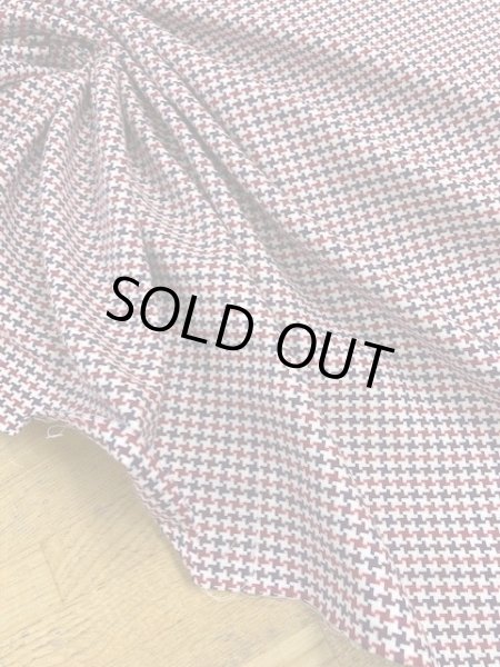 画像5: 生地:綿ジャガード(赤系) (5)