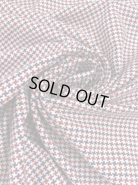 画像6: 生地:綿ジャガード(赤系) (6)