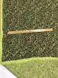 画像2: 生地：ヘリンボーン編み柄シルク（黄緑） (2)