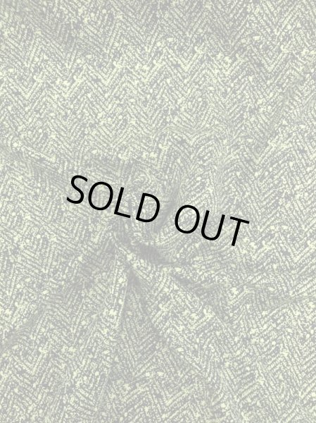 画像3: 生地:ヘリンボーン編み柄シルク(黄緑) (3)