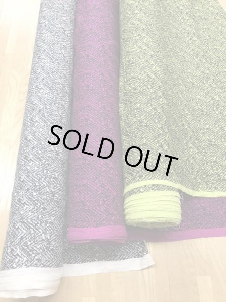 画像3: 生地:ヘリンボーン編み柄シルク(白) (3)