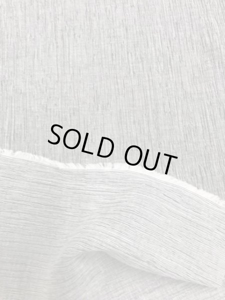 画像2: 生地:綿ポリ楊柳ニット(グレー) (2)