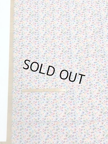 画像3: 生地:水彩丸柄(白/赤系) (3)