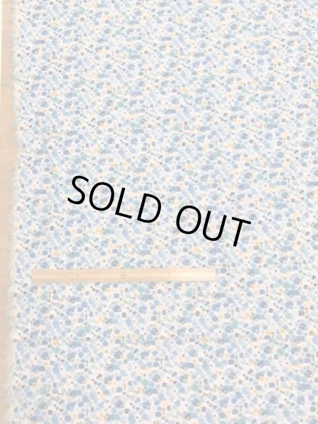 画像3: 生地:水彩丸柄(白/青系) (3)