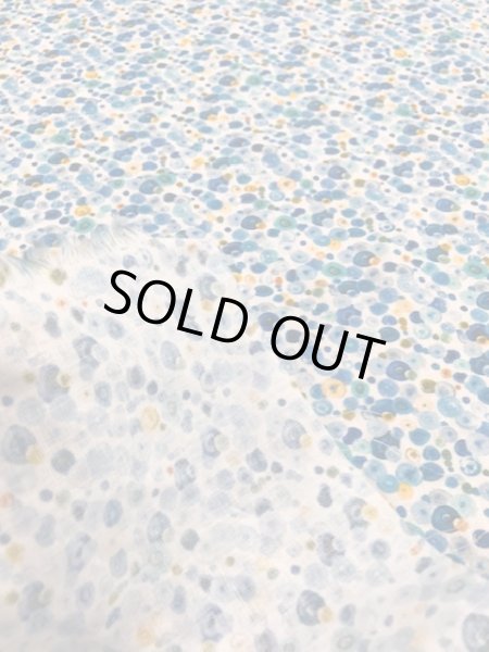 画像5: 生地:水彩丸柄(白/青系) (5)