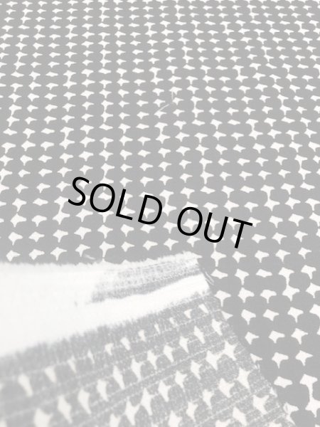 画像3: 生地:ポリエステルモノトーン柄(黒) (3)