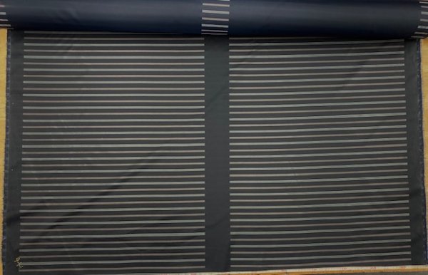 画像3: 生地:UV超撥水加工生地(紺ボーダーパネル) (3)