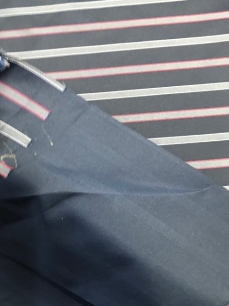 画像5: 生地:UV超撥水加工生地(紺ボーダーパネル) (5)